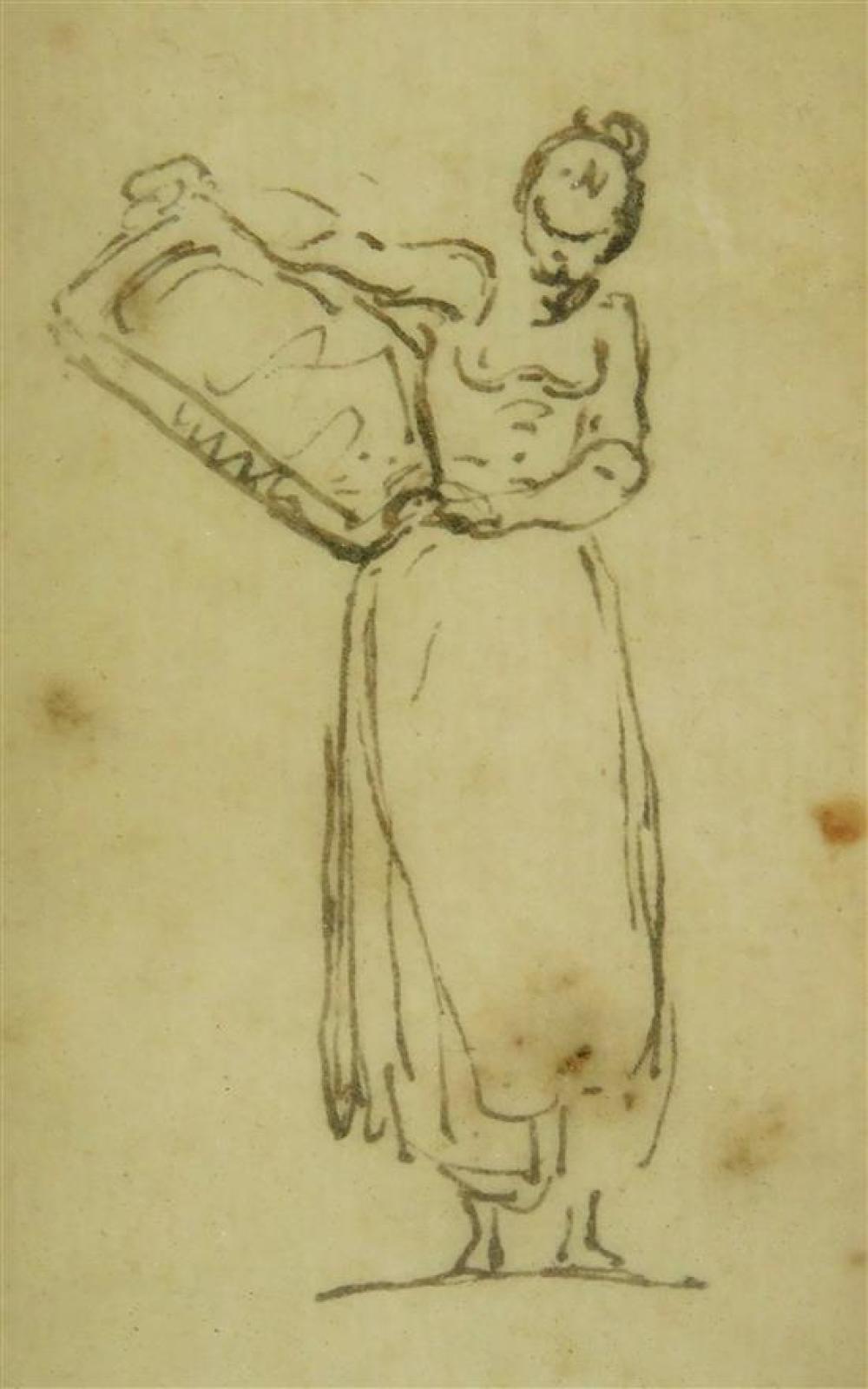 18TH C. FRENCH (?), BROWN INK