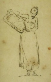 18TH C. FRENCH (?), BROWN INK