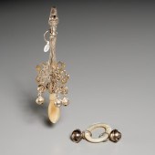 18TH C. FRENCH SILVER WHISTLE