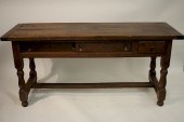 18TH C. FRENCH WALNUT DOUGH TA