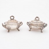 18TH C. GEORGE II FOLD TOP MAH