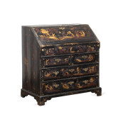 18TH C. GEORGE III EBONIZED CH