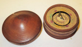 18TH C. GERMAN GNOMON WOODEN P