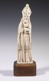 18TH C. GERMAN IVORY ALTAR CAR
