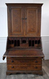 18TH C. GRAIN PAINTED CHIPPEND