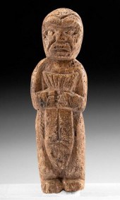18TH C. HAIDA / TLINGIT BONE F