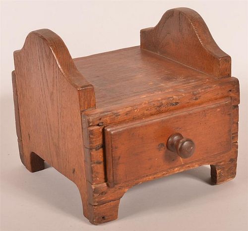 18TH C. HUDSON VALLEY WALNUT FOOT