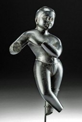 18TH C. INDIAN ORISSA STONE FI