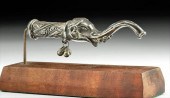 18TH C. INDIAN SILVER ELEPHANT