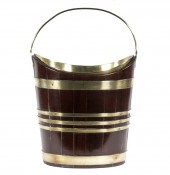 18TH C. IRISH PEAT BUCKET Geor