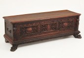 18TH C. ITALIAN CARVED WALNUT