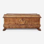 18TH C. ITALIAN CASSONE, CARVE