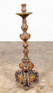 18TH C. ITALIAN POLYCHROME BAR