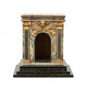 18TH C. ITALIAN POLYCHROME TAB