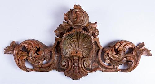 18TH C ITALIAN ROCOCO ARCHITECTURAL