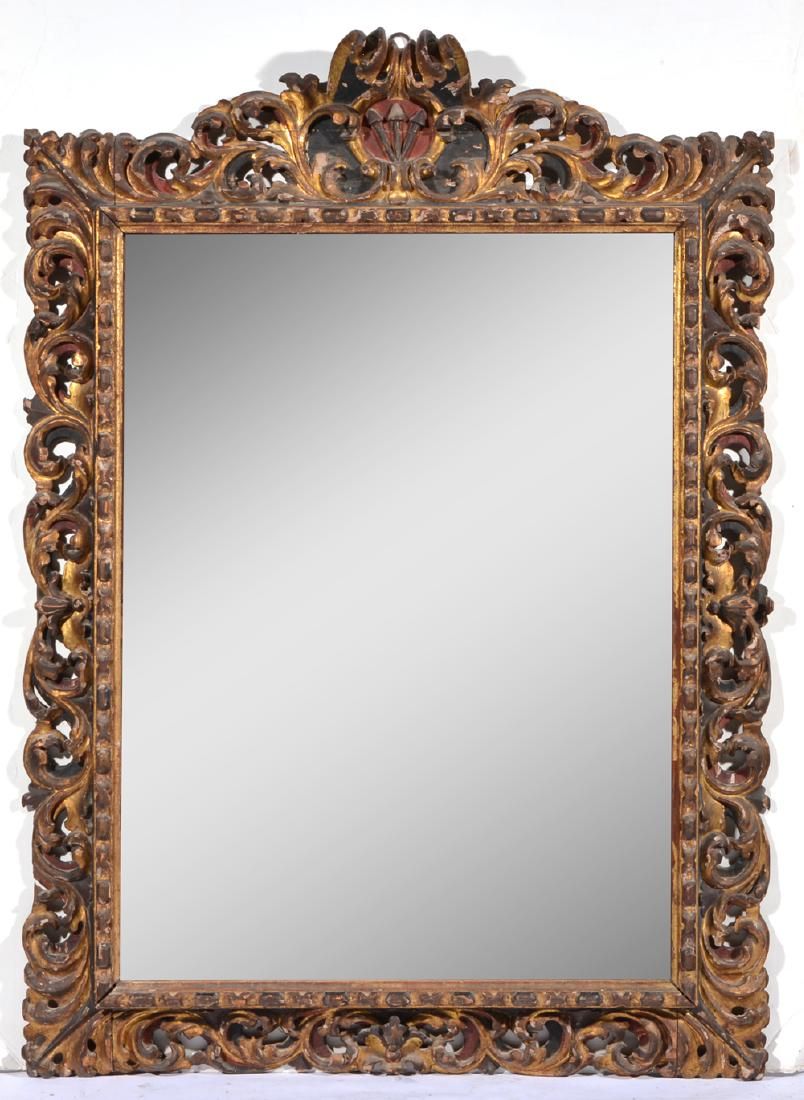 18TH C. ITALIAN ROCOCO FRAMED