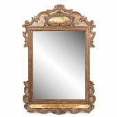 18TH C. LARGE BAROQUE POLYCHRO