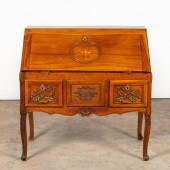 18TH C. LOUIS XV INLAID BUREAU