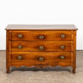 18TH C. LOUIS XV THREE-DRAWER