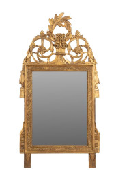 18TH C. LOUIS XVI LYRE CREST G