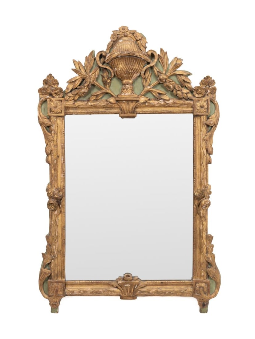 18TH C. LOUIS XVI PAINTED AND