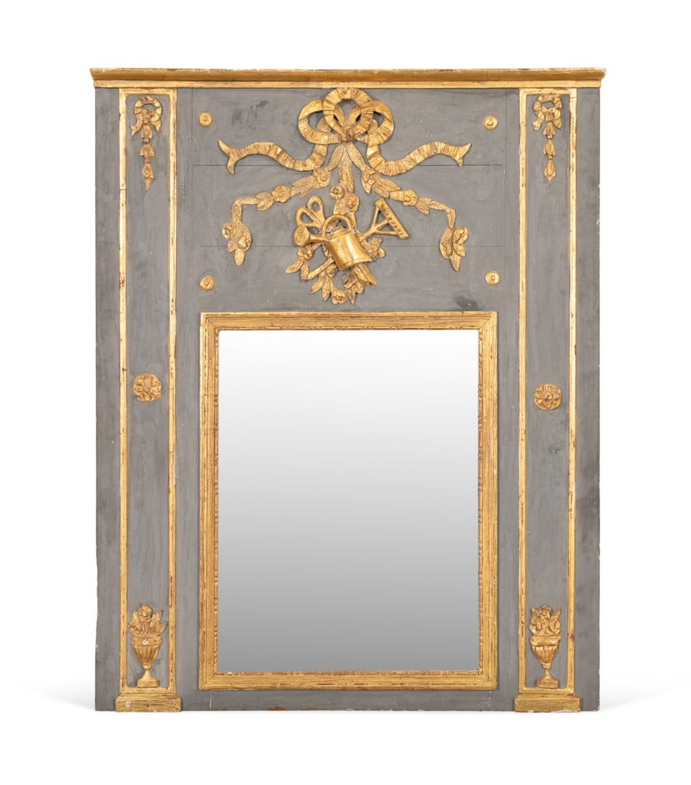 18TH C. LOUIS XVI PARCEL GILT