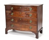 18TH C. MA CHIPPENDALE MAHOGAN