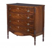 18TH C. NEW ENGLAND FOUR DRAWE