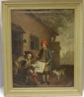 18TH C OIL PAINTING, EUROPEAN