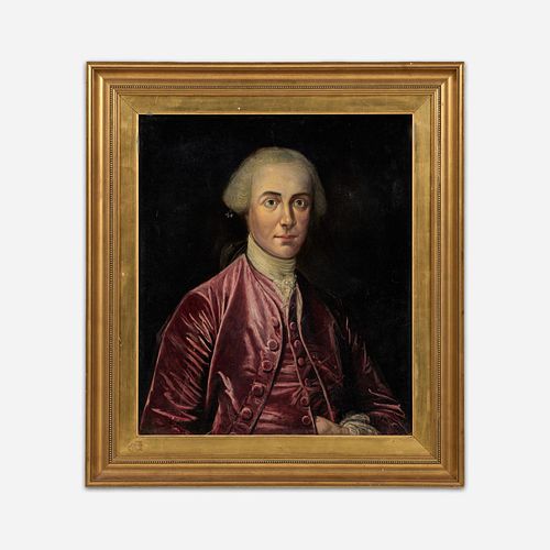 18TH C. OIL PORTRAIT, MANNER OF