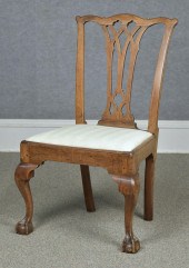 18TH C. PA CHIPPENDALE WALNUT