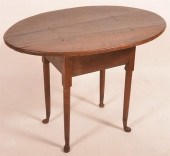 18TH C. PA QUEEN ANNE WALNUT T
