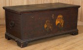 18TH C. PAINTED CONTINENTAL BL