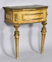 18TH C. PAINTED ITALIAN CONSOL
