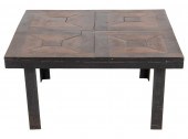18TH C. PARQUETRY MOUNTED AS C