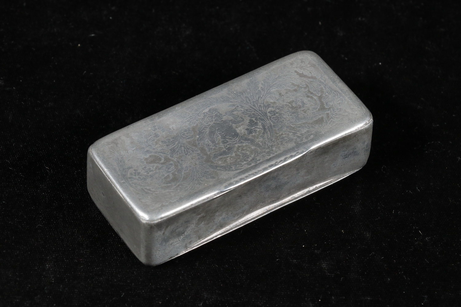 18TH C. PEWTER SNUFF BOX