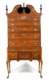 18TH C. QUEEN ANNE CHERRY BONN