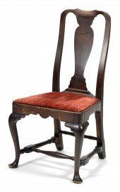 18TH C. QUEEN ANNE MAPLE SIDE