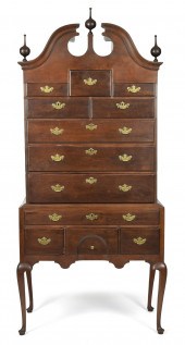18TH C. QUEEN ANNE MA/RI BONNE