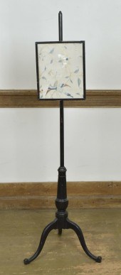 18TH C. QUEEN ANNE PAINTED POL