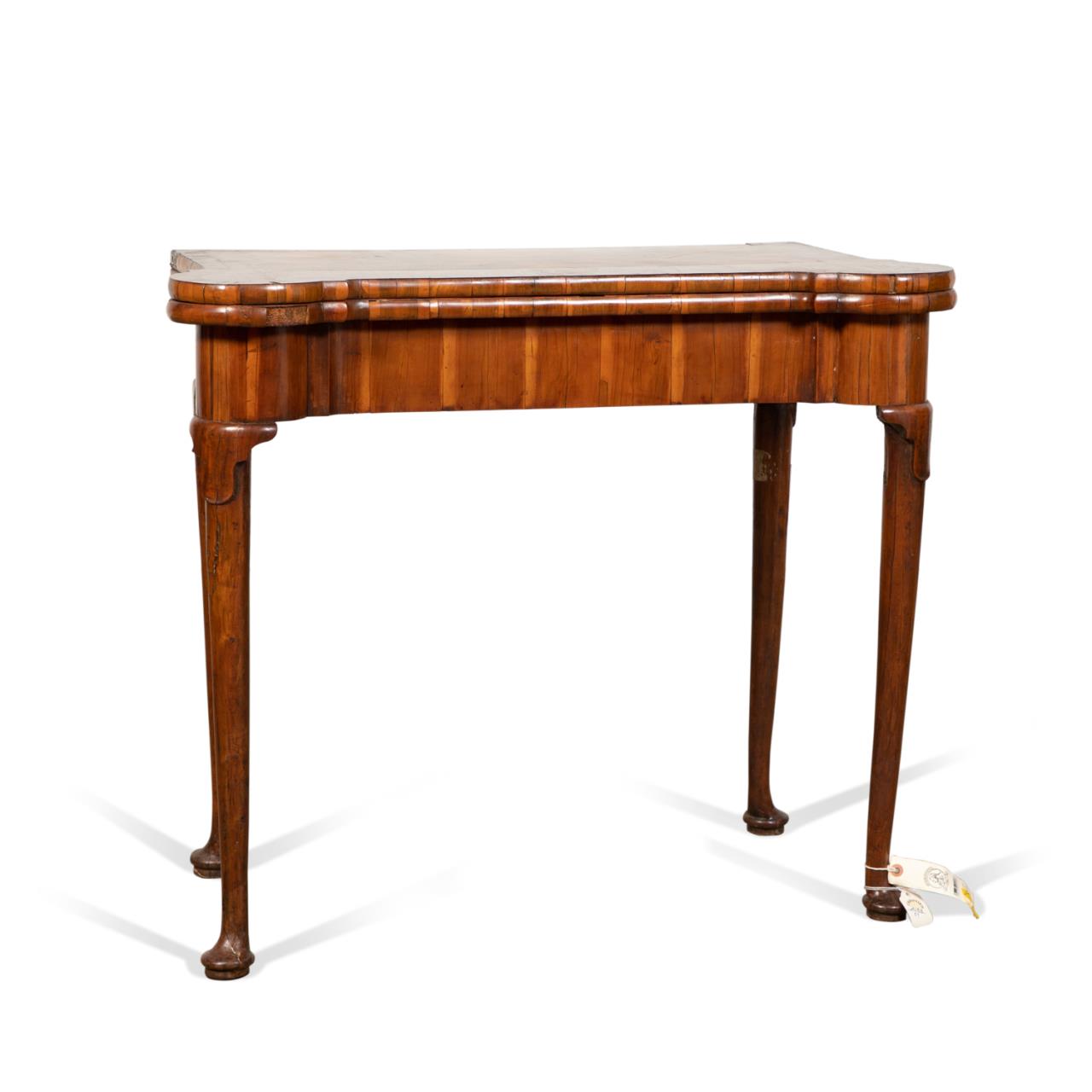 18TH C. QUEEN ANNE PARQUETRY TURRET