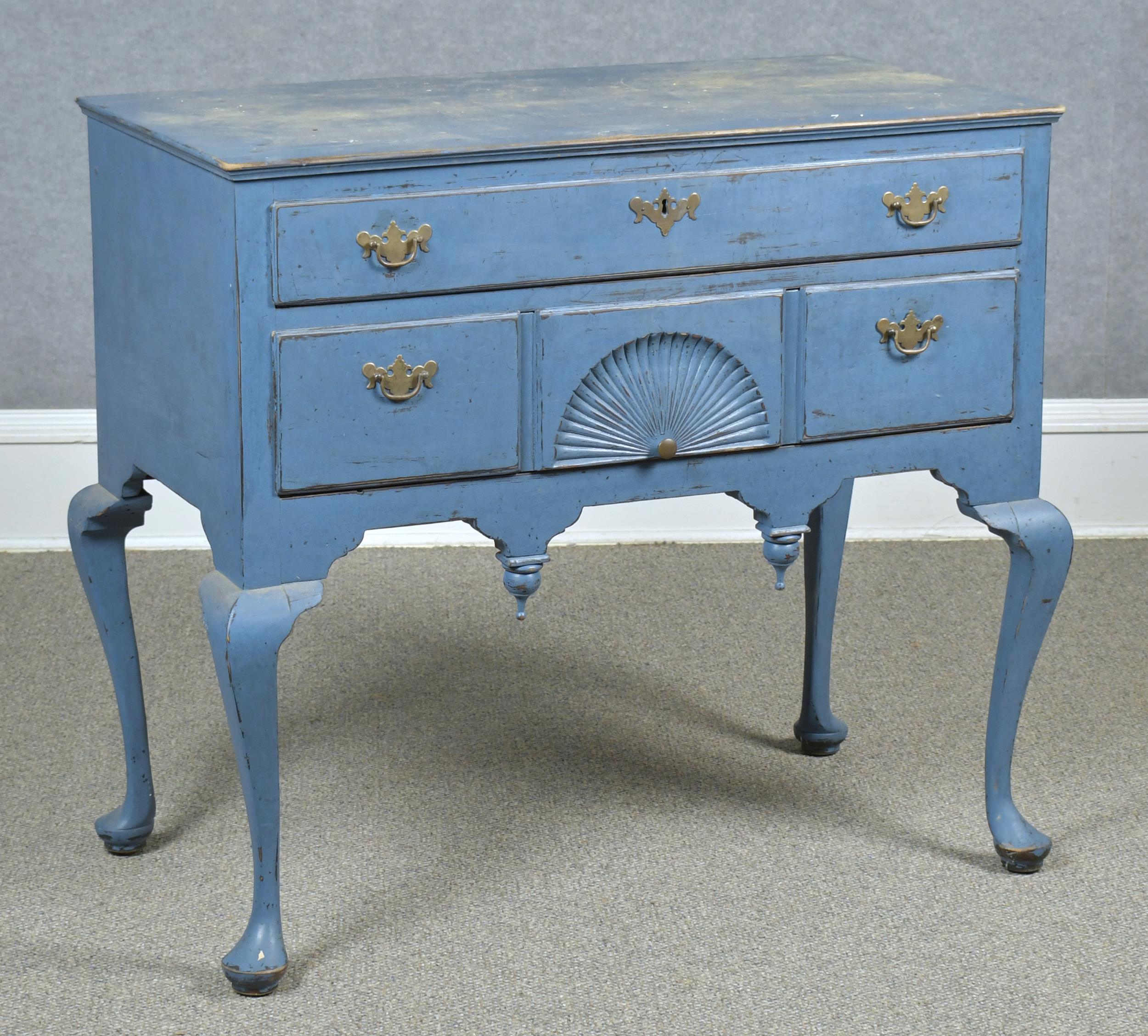 18TH C. QUEEN ANNE SERVER/HIGHBOY