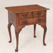 18TH C. QUEEN ANNE WALNUT LOWB