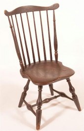18TH C. RI FAN BACK WINDSOR CH