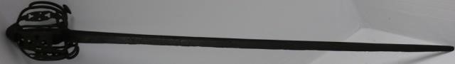 18TH C SCOTTISH BROADSWORD WITH