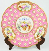 18TH C SEVRES PORCELAIN PLATE