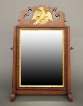 18TH C SHAVING MIRRORAn 18th c
