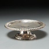 18TH C. SILVER COLLECTION PLAT