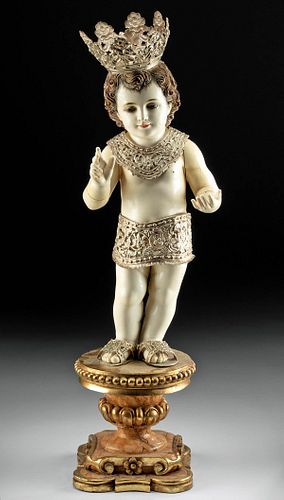 18TH C. SPANISH SANTO OF CHRIST