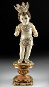 18TH C. SPANISH SANTO OF CHRIS